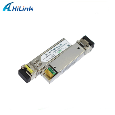 Hilink HW Compatible SFP Fiber Optic Module 1.25G SFP BIDI 20km LC Connector