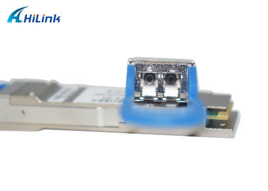 Long Distance 10KM  QSFP+ Transceiver Stable Data Rate 100G 1310nm Wavelength