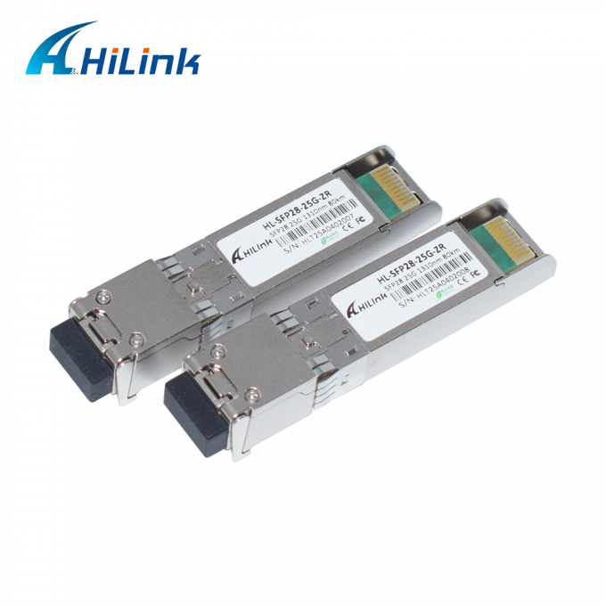 25G ZR SFP 80km LC 25G Ethernet SFP Transceiver DOM 1310NM Fiber Optic Transceiver 3