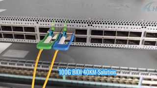 100G BIDI 40KM di Juniper dan Cisco Switch