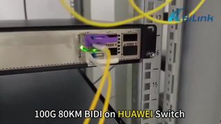 100G BIDI 80KM 1280/1300nm pada Arista dan Huawei Switch