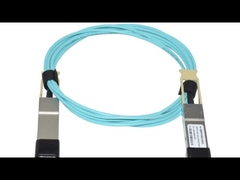400G QSFP DD Kabel Optik Aktif 8x26.5625GBd ((PAM4) Antarmuka listrik Kabel DDM 3M MMF