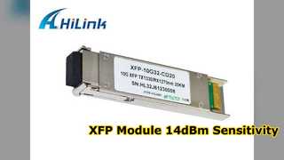 Modul XFP Gigabit Ethernet - Penerima 14dBm