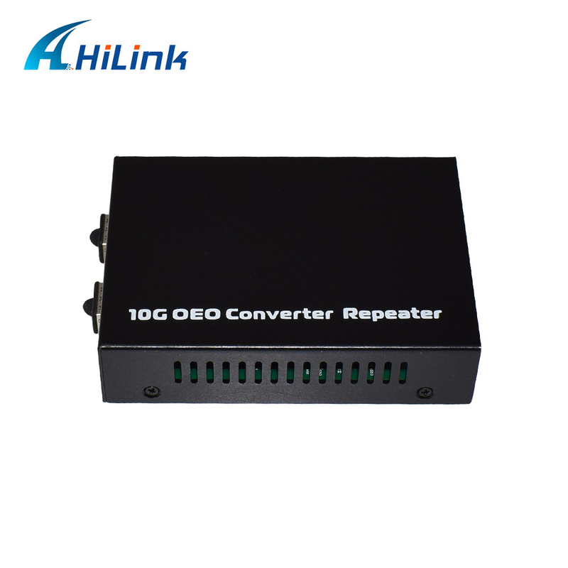 Mini 10G OEO Converter 10G SFP+ TO SFP+ Media Converter Untuk Transmisi Jarak Jauh