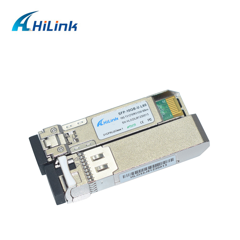 10G 60KM SFP+ Modul Transceiver BIDI 60KM SFP+ 10G-ER4-60KM SMF 1270nm/1330nm