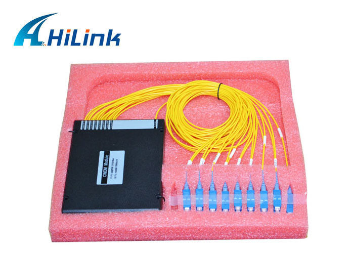 Tunggal Strand Simplex Pasif CWDM mux demux Modul Untuk Sistem WDM Jaringan CATV