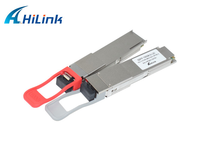 100GBASE - Modul Transceiver Optik BX20 QSFP28 LAN WDM 1280nm 1310nm 20km LC Simplex Transceiver