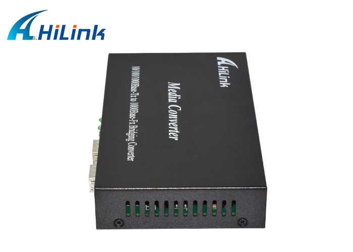 Gigabit Ethernet Media Converter 2x 10 / 100 / 1000Base Port RJ45 4x Port SFP DC 5V 2A