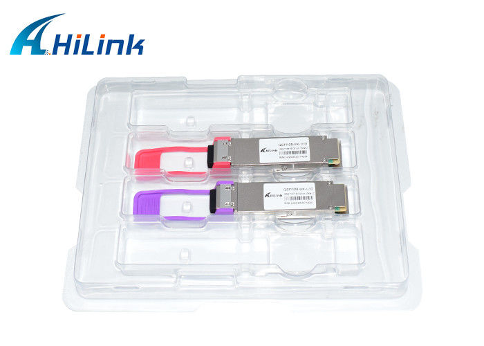 QSFP28 100G BIDI 10KM Transceiver Optik SMF Simplex LC Connector DDM 1271/1331