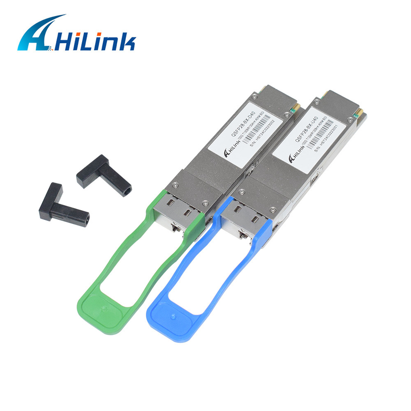 Modul Transceiver QSFP28 100G BIDI 40KM 1304/1309nm EML+APD QSFP28-BX-D40 Transceiver
