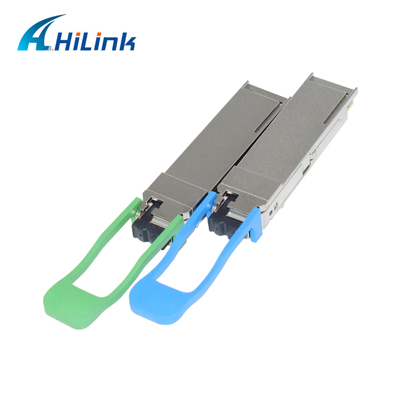 Pemancar 100GBASE-ER BIDI 40KM Simplex LC 1304/1309nm EML+APD QSFP28-BX-D40