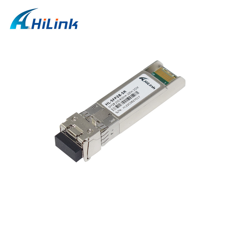SFP28 25G SR SFP28-SR 850nm 25G Modul Optik 850nm 100M LC DOM Tramsceiver
