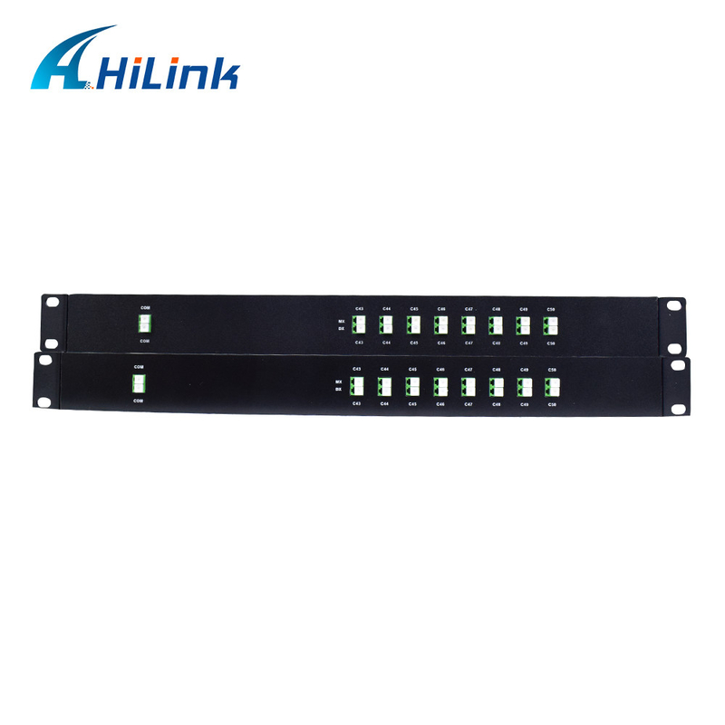 8CH DWDM MUX DEMUX 100GHz 8 Saluran HL-DW-MUX-8CH LC/APC LC/UPC
