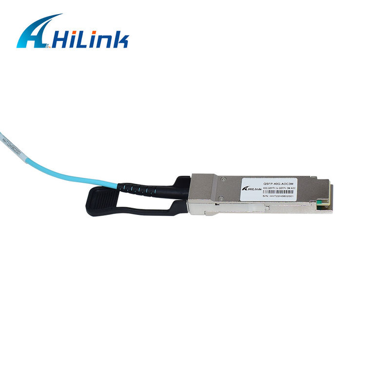 50/125um Kabel Optik Aktif Multi-mode 20 Meter untuk Kisaran Suhu Operasi 0 sampai 70 °C