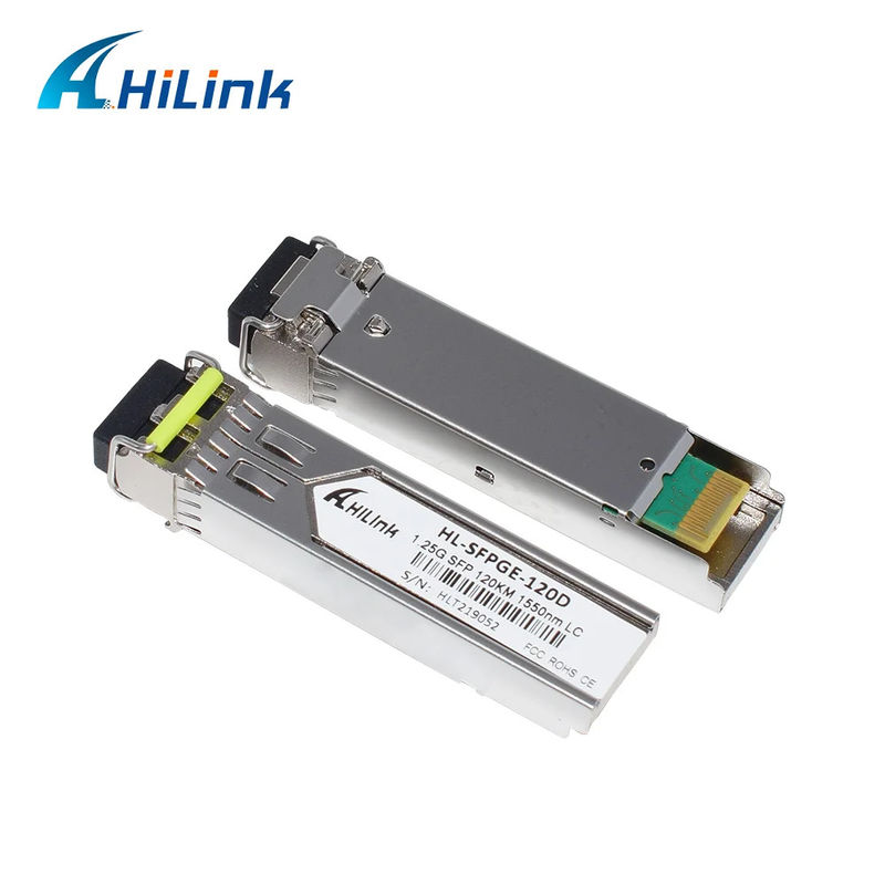 Transceiver bentuk kecil yang dapat disisipkan Rentang suhu operasi 0 °C sampai 70 °C Konektor LC