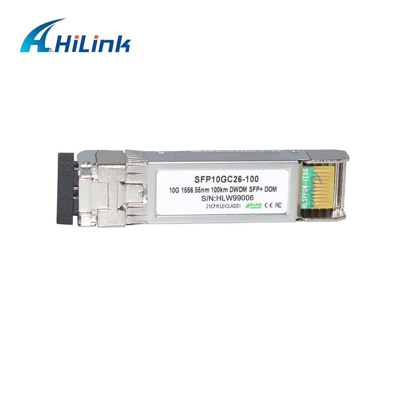 10G DWDM 100KM Optical Transceiver Module Untuk Transmisi Jarak Panjang 100GHz C Band Optical Module
