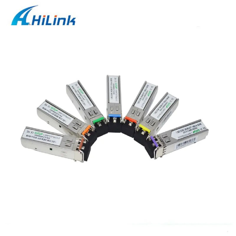1.25G CWDM 120KM CWDM-SFP Transceiver 1570nm CWDM Optik Warna 1000BASE DOM LC SMF
