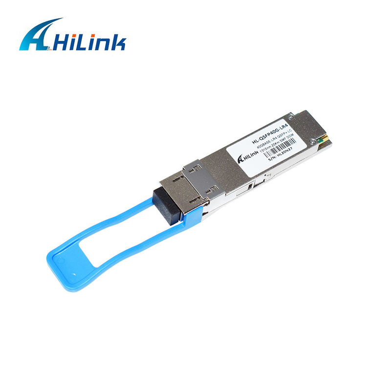 Kualitas tinggi QSFP-40G-LR4 20KM Dual LC QSFP+ PSM4 LR4 Optical Transceiver Module