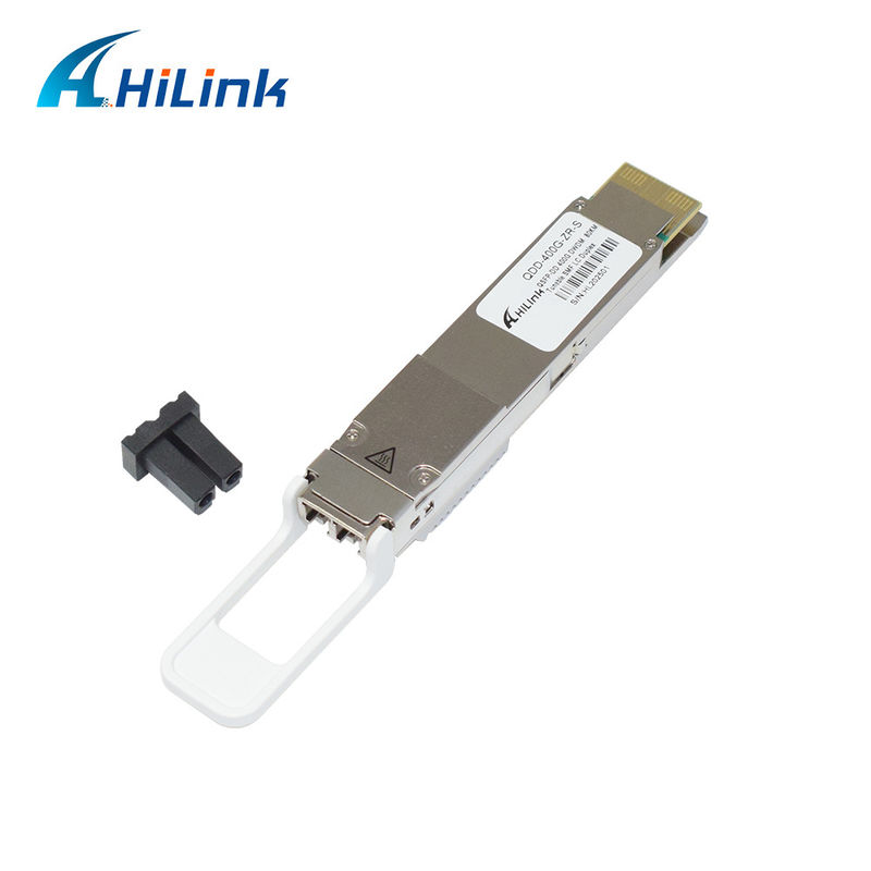 QSFP DD 400GBASE DWDM ZR 80KM Transceiver Module QDD-400G-ZR-S DWDM Tunable SMF LC DOM