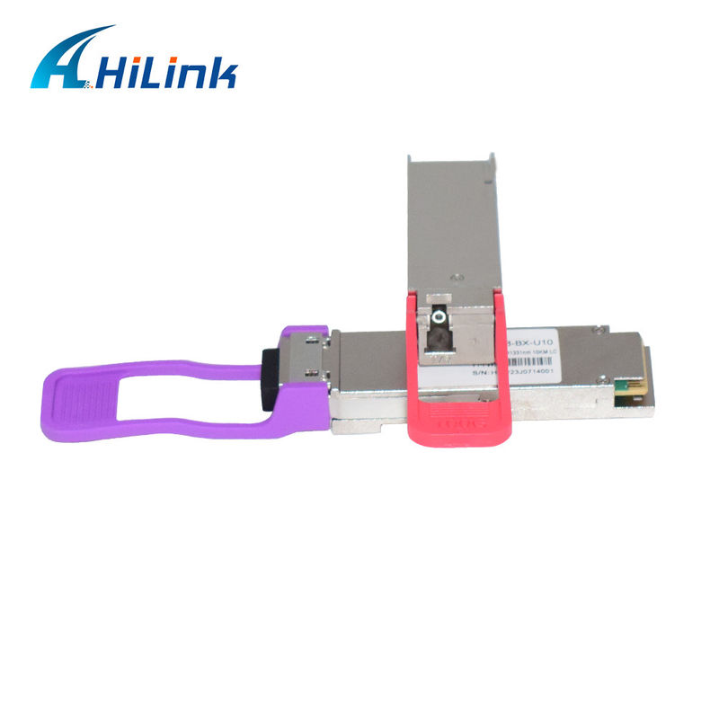 Modul QSFP28 BiDi 100G Base untuk Lingkungan 0 hingga 70C Laju Data 10km dan 20km
