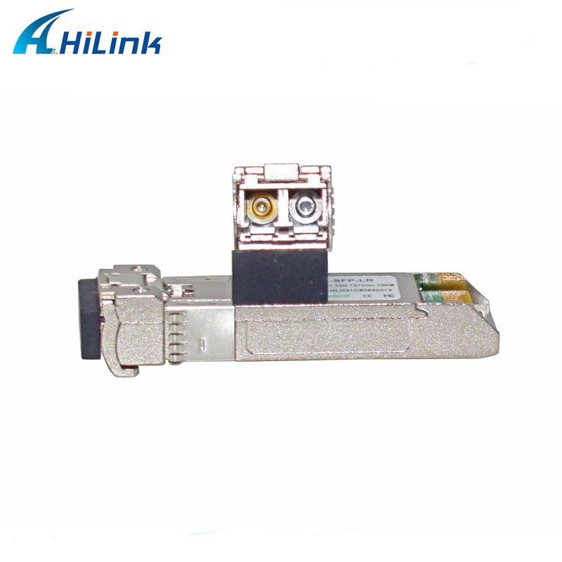 Modul Optik Kompatibel SFP 10G 1310nm 10KM/20KM dengan Laju Data Dasar 10G Suhu Operasi 0 hingga 70C
