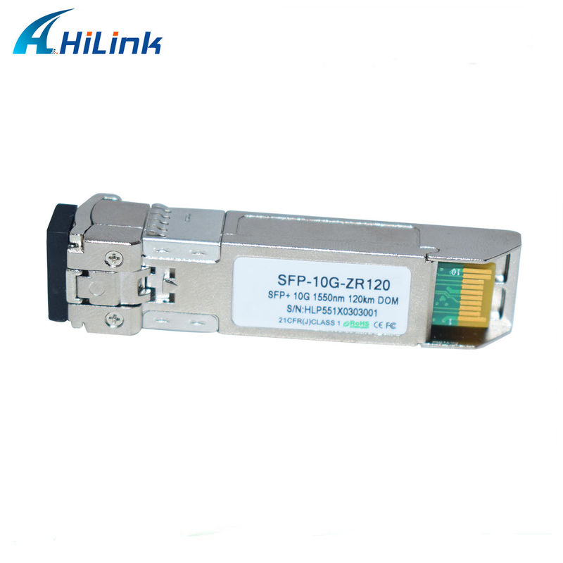 Hilink 10G Base SFP+ ZR 120KM 1550NM Fiber Optic Equipment Optic Transceiver Module Kompatibel