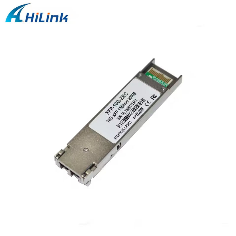 3 Tahun Garansi 10G-XFP-ZR-80km Hilink 10Gb/s 1550nm 80km Duplex Fiber SM XFP GBIC Transceiver Module