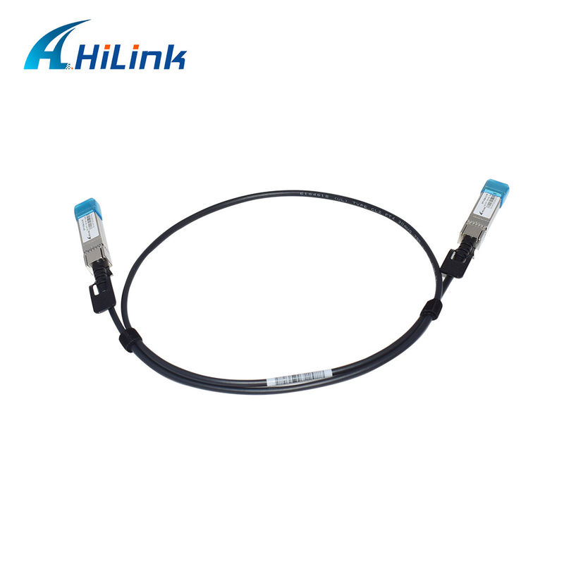 1M Direct Attach Copper (DAC) 30AWG Passive Cable 10G SFP+ Peralatan Serat Optik Twinax