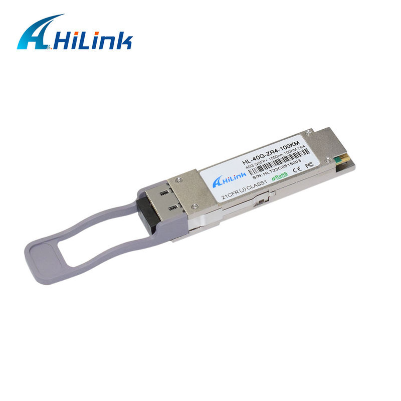 Generik QSFP-40G-ZR4 Kompatibel 40GBASE-ZR4 Optical Transceiver Module 1550nm 100km EML+ APD Komunikasi & Jaringan Produk