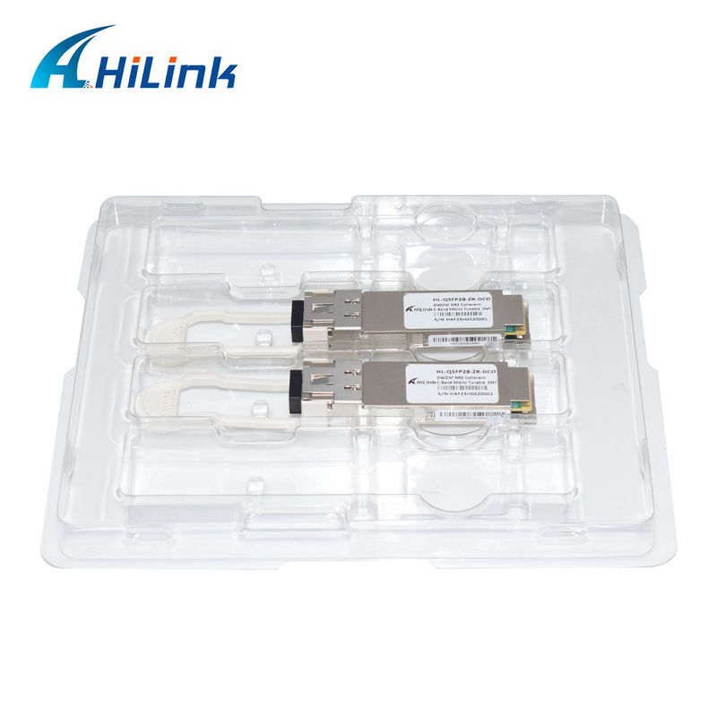 Transceiver Optik Koheren Digital 100G ZR QSFP28 Solusi Utama untuk Transceiver Fiber Optik