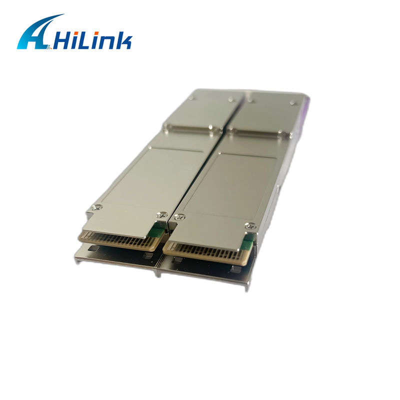 100Gb/s 80Km QSFP28 ZR4 BIDI Transceiver Modul untuk Transmisi Data Jarak Jauh