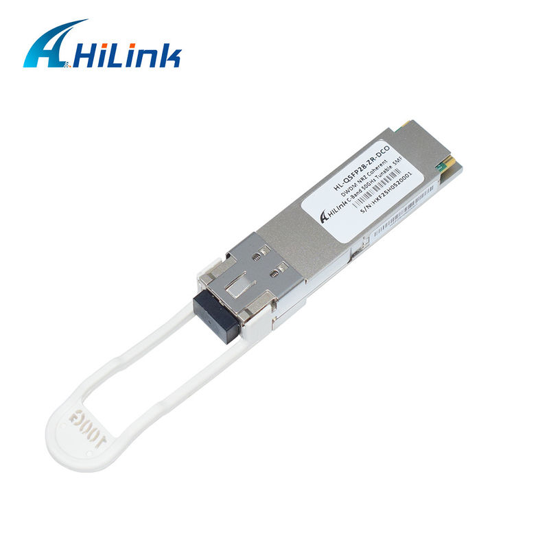 HL-QSFP28-DCO ZR QSFP28 Transceiver Optik Koheren Digital dengan Laju Data 100G dan Konektor LC