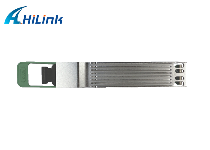 Modul Optik OSFP 800G DR8+ 1310nm 2km OSFP112 Konektor MPO-12 Ganda untuk Pusat Data