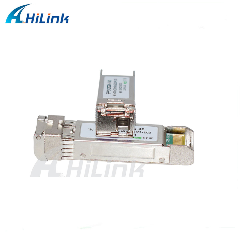 25Gbps BIDI 40KM 1270/1310nm 40KM APD LC DOM Transceiver 25G Ethernet Fiber Optic Transceivers