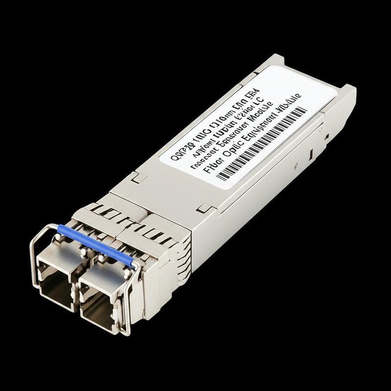 Modul Transceiver Optik QSFP28 100G dengan Jangkauan 40km, Konsumsi Daya Rendah (<4.5W), dan Kepatuhan RoHS 6/6 untuk Pusat Data