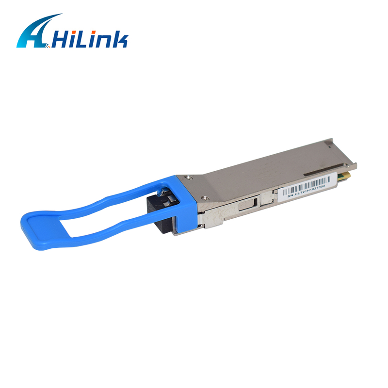 Transceiver Optik QSFP+ 40Gb/s 20km Hot Pluggable dengan Konektor LC Dupleks dan DDM untuk Operasi 0°C hingga 70°C