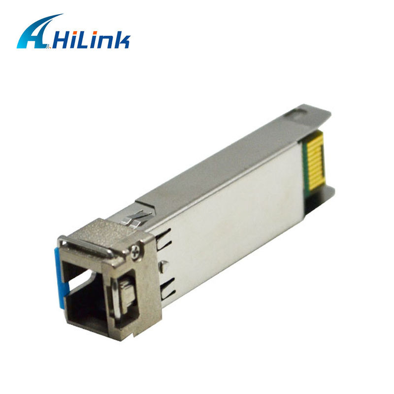 1.25G EPON ONU SFP Transceiver dengan SC/UPC Receptacle untuk jarak 20KM dan kisaran suhu 0°C ~ +70°C