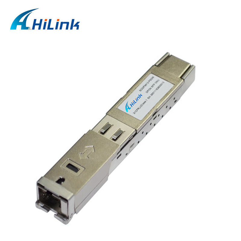 GPON ONU SFP Transceiver dengan 1310nm DFB Burst Mode Transmitter dan 1490nm Super-TIA Receiver untuk jarak 20KM