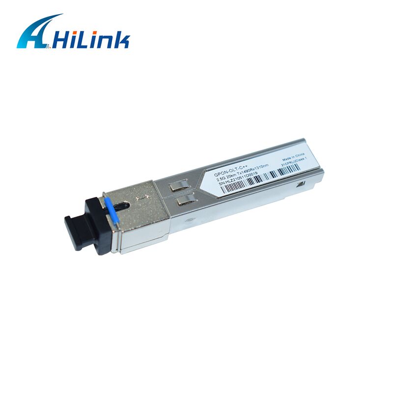 GPON OLT Transceiver SFP Modul dengan 8dBm 9dBm Output dan 2.5G Data Rate