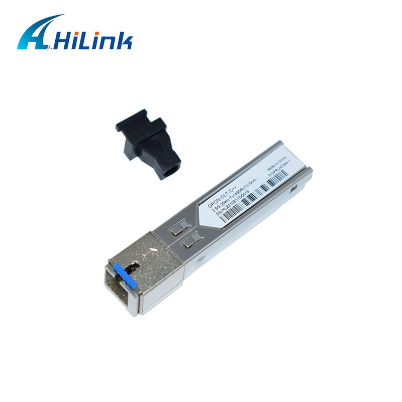 GPON OLT Transceiver SFP Modul dengan 8dBm 9dBm Output dan 2.5G Data Rate