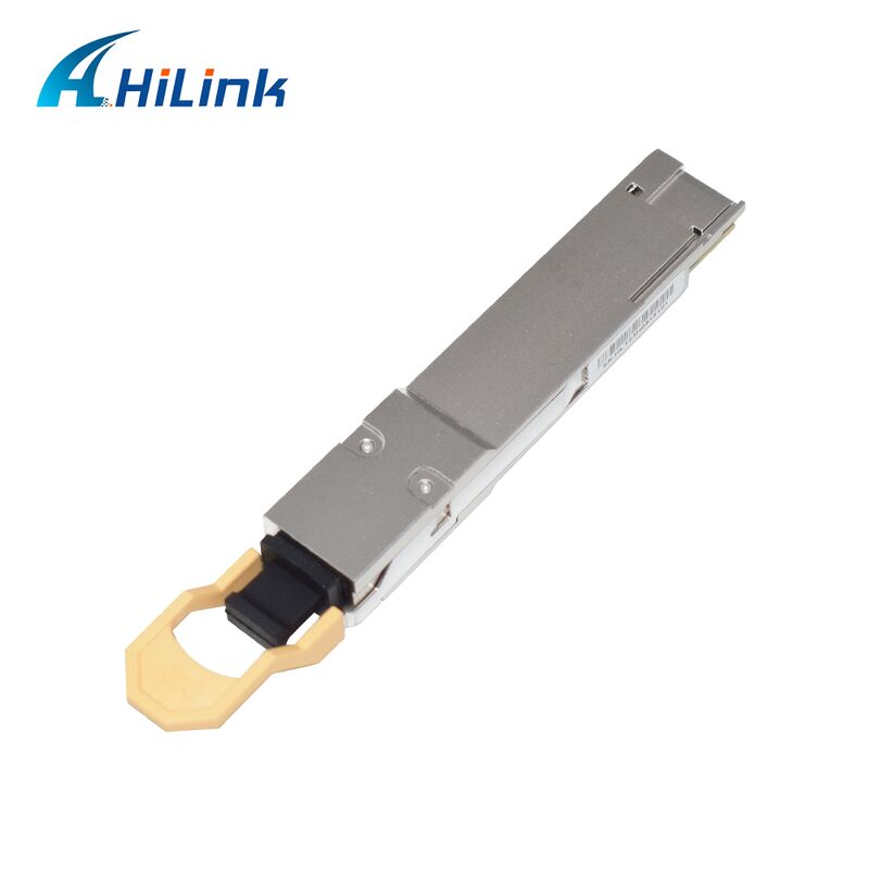 Hilink QSDD-400G-SR 400G QSFP56-DD SR8 Transceiver Optik dengan 400G Data Rate, 850nm Wavelength, dan 100m Distance