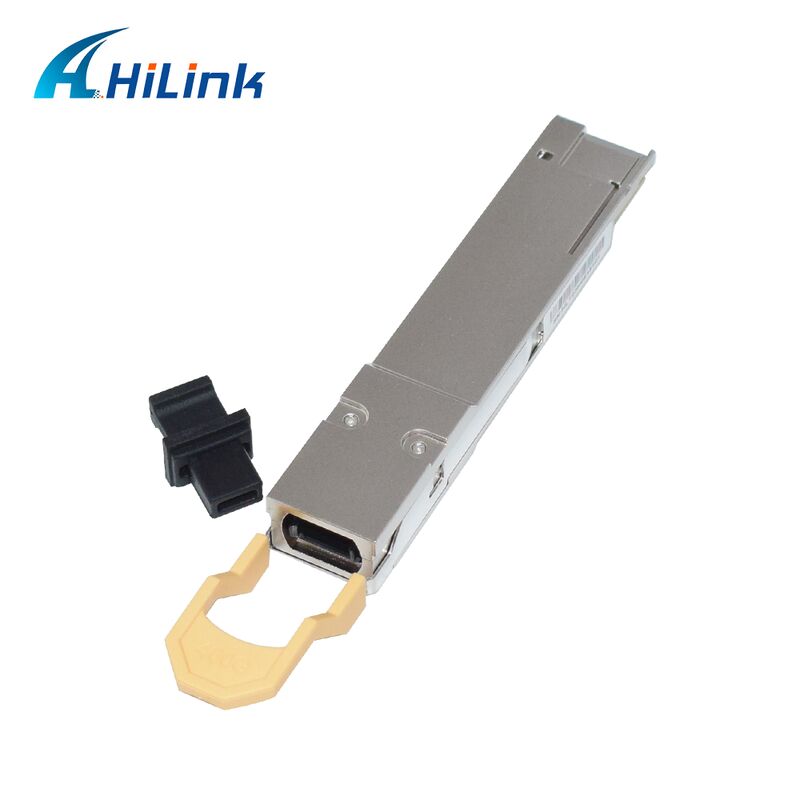 Hilink QSDD-400G-SR 400G QSFP56-DD SR8 Transceiver Optik dengan 400G Data Rate, 850nm Wavelength, dan 100m Distance