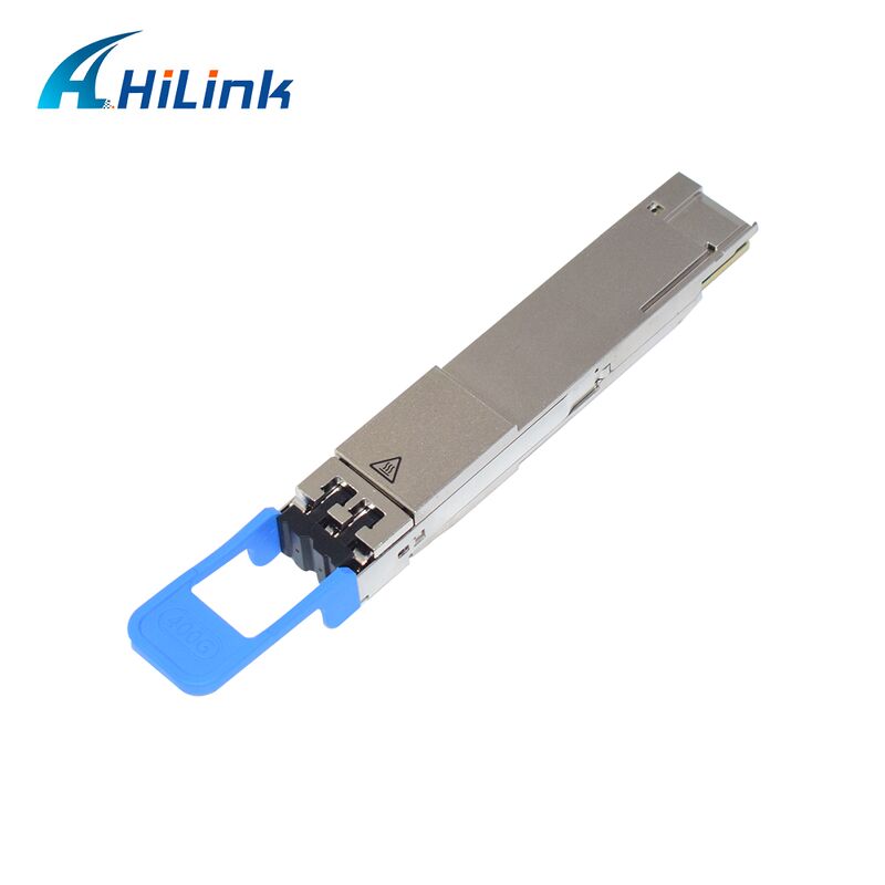 Transceiver Optik Dupleks LC SMF 10km Hilink 400Gb/s QSFP-DD LR4, Sesuai RoHS