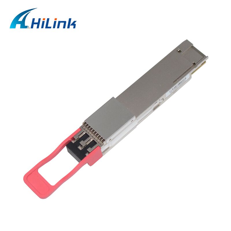 Modul Transceiver Optik Hilink 400G QSFP-DD ER4 dengan Transmisi 40km dan Sensitivitas OMA <-14dBm Sesuai RoHS