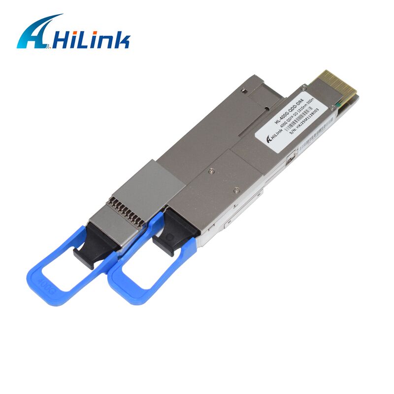 Hilink HL-400G-QDD-DR4 400Gb/s 500M QSFP-DD DR4 MPO-12 Optical Transceiver Compatible Module