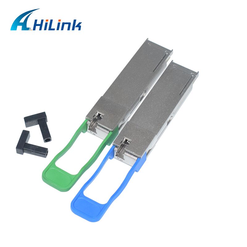 Hilink QSFP28-BX-UD40 100G BiDi Optical Transceiver dengan Jarak 40km untuk Aplikasi Pusat Data