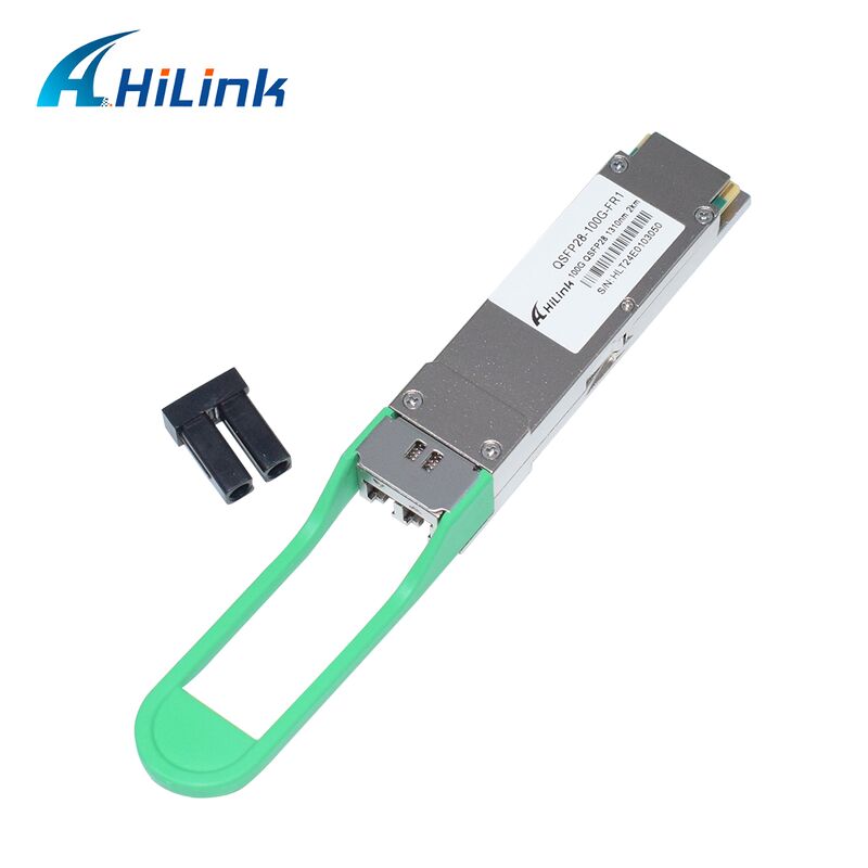 HL-QSFP28-100G-FR1 Modul Transceiver Optik QSFP28 FR Single Lambda 100Gbps dengan Jangkauan 2km