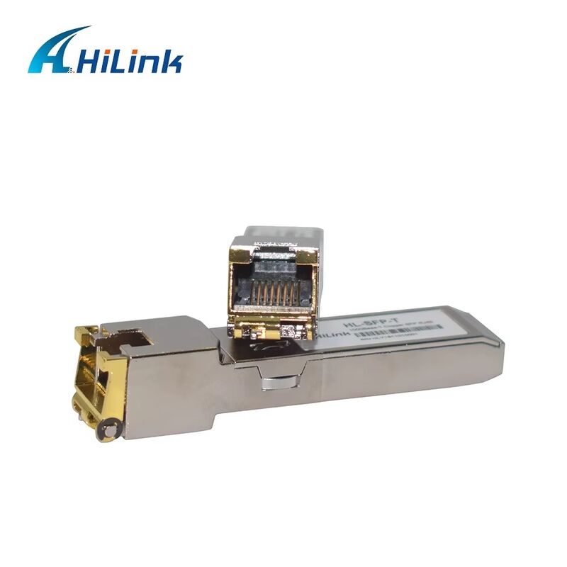 Hilink HL-SFP-T 1000BASE-T dan 10/100/1000BASE-T Copper SFP Transceiver dengan Konektor RJ-45