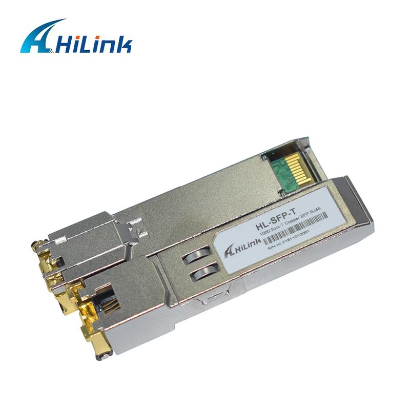 Hilink HL-SFP-T 1000BASE-T dan 10/100/1000BASE-T Copper SFP Transceiver dengan Konektor RJ-45