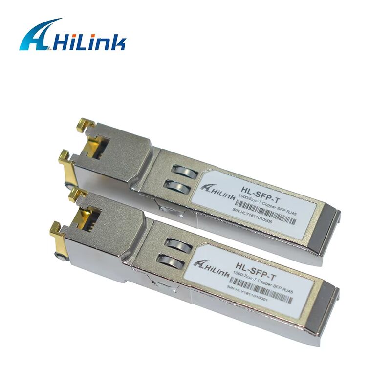 Hilink HL-SFP-T 1000BASE-T dan 10/100/1000BASE-T Copper SFP Transceiver dengan Konektor RJ-45
